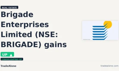 Brigade Enterprises Limited BRIGADE gains 5% intraday