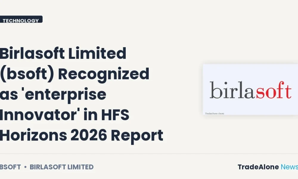 Birlasoft Limited BSOFT Enterprise Innovator Recognition