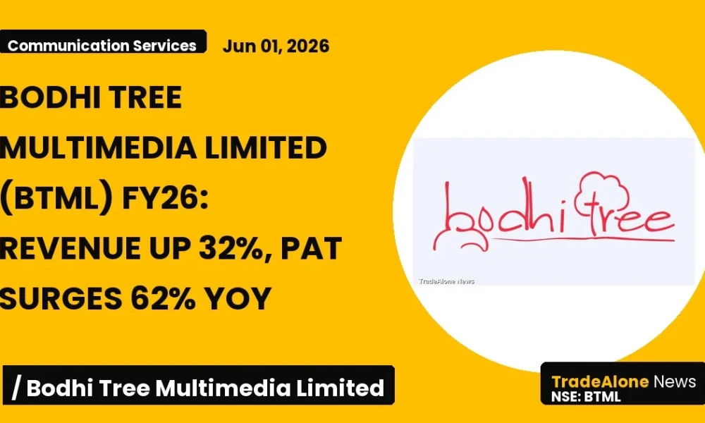 Bodhi Tree Multimedia Limited FY26 Results: Revenue Up 32%, PAT Surges 62% Yoy