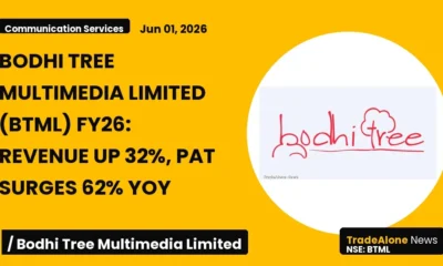 Bodhi Tree Multimedia Limited FY26 Results: Revenue Up 32%, PAT Surges 62% Yoy