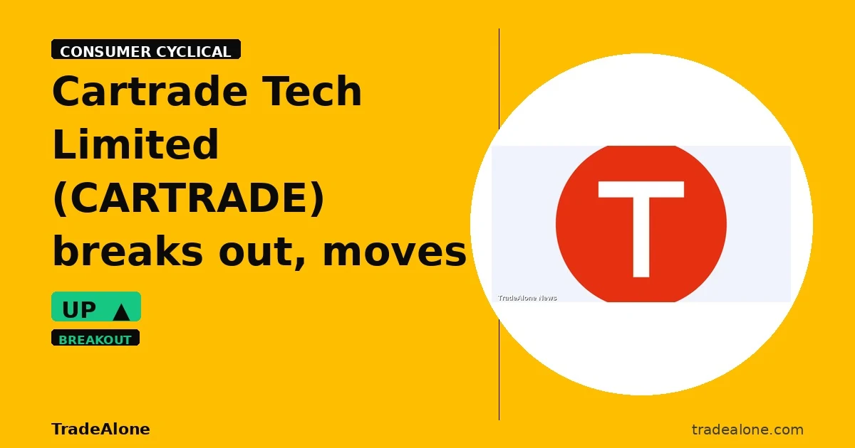 Cartrade Tech Limited CARTRADE breakout
