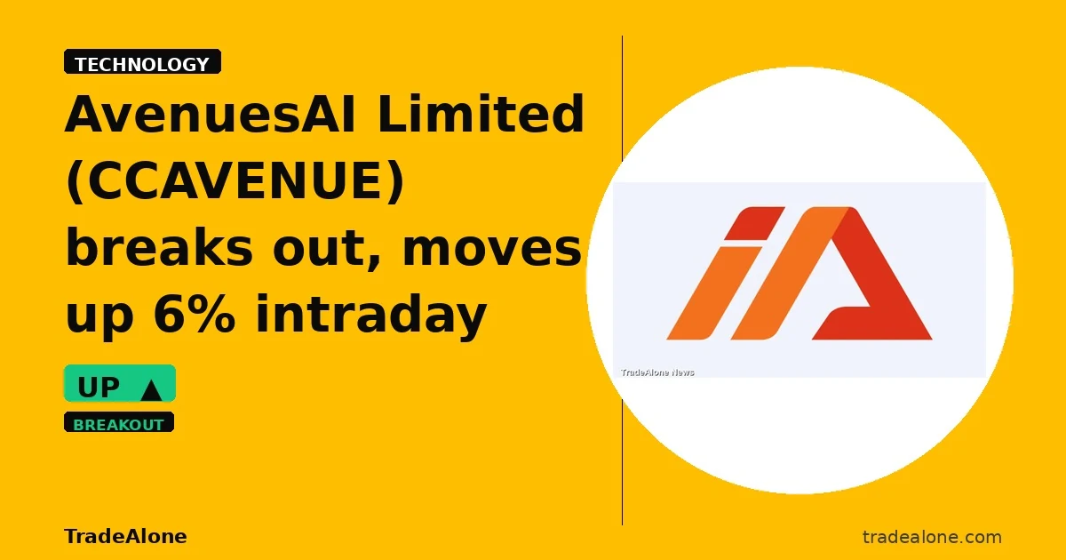 AvenuesAI Limited CCAVENUE breaks out