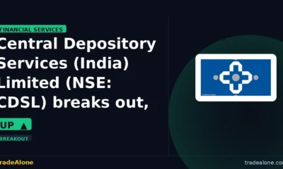 Central Depository Services (India) Limited NSE: CDSL breakout
