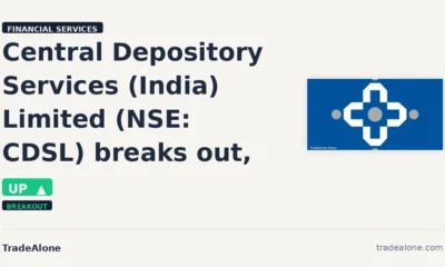 Central Depository Services (India) Limited CDSL breaks out
