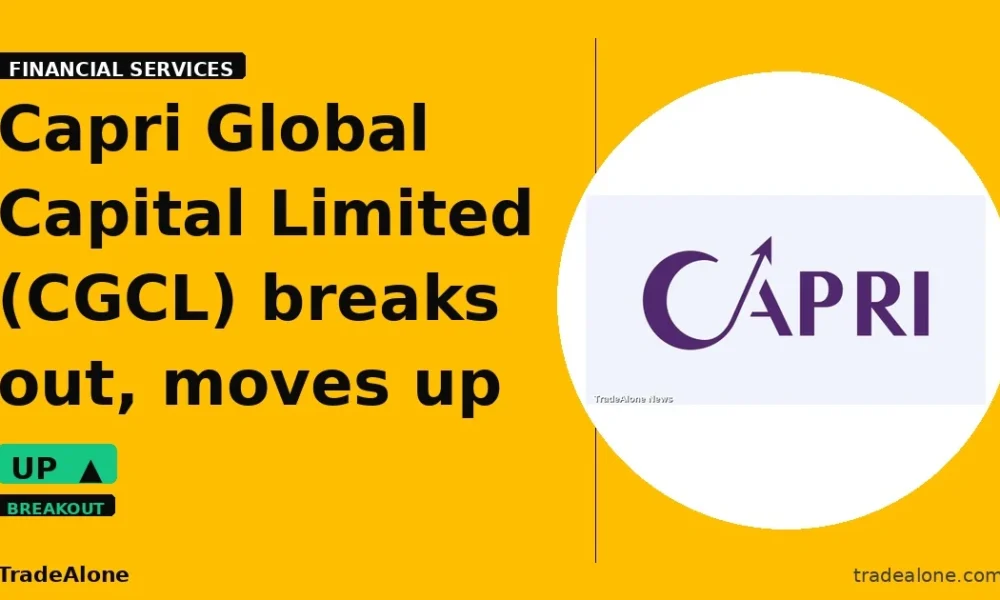 Capri Global Capital Limited CGCL breakout