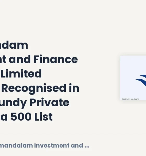 Cholamandalam Investment and Finance Company Limited Cholafin 2025 Burgundy Private Hurun India 500 List