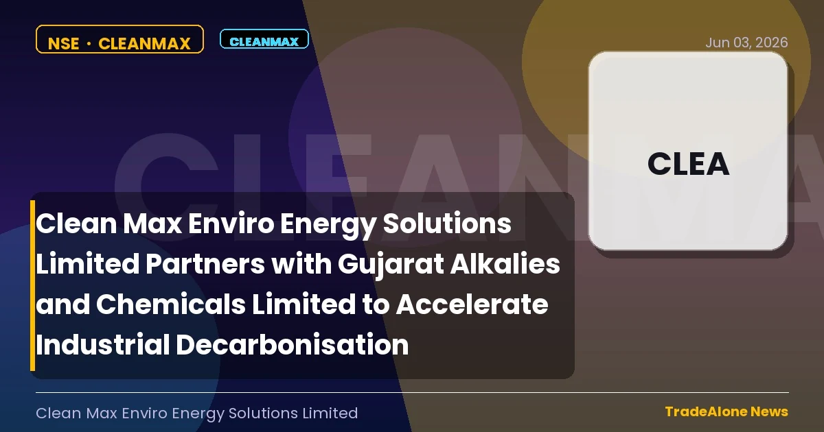 Clean Max Enviro Energy Solutions Limited Cleanmax June 2026 Partnership