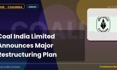 Coal India Limited Coalindia Major Restructuring June 2026