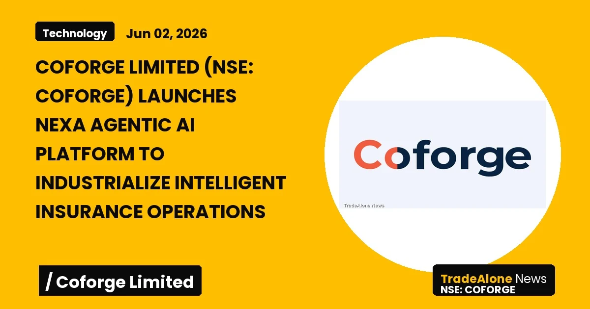 Coforge Limited NSE Coforge June 2026 Launch