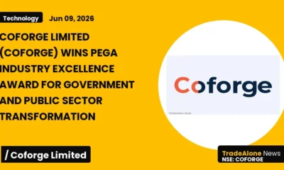 Coforge Limited NSE Coforge Pega Industry Excellence Award