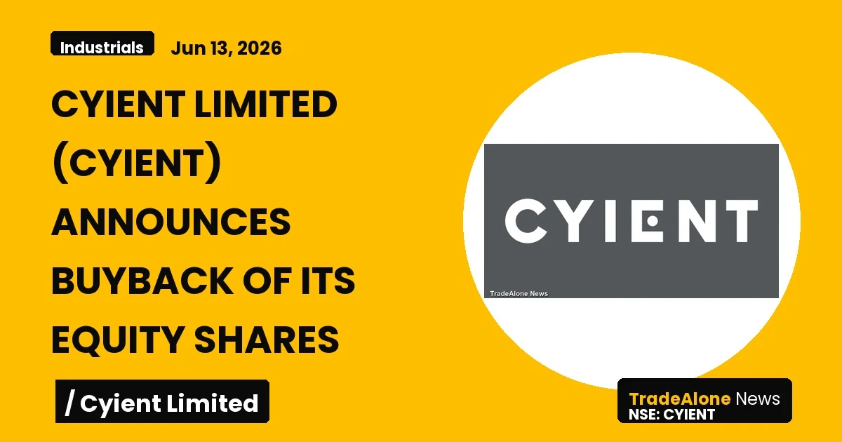 Cyient Limited Cyient Buyback June 2026