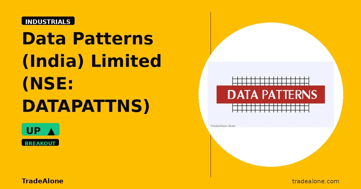Data Patterns (India) Limited DATAPATTNS breaks out