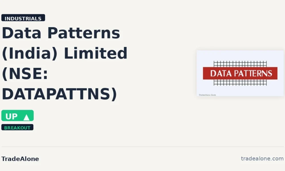 Data Patterns (India) Limited DATAPATTNS breaks out