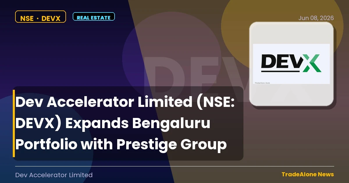 Dev Accelerator Limited DEVX Bengaluru Expansion