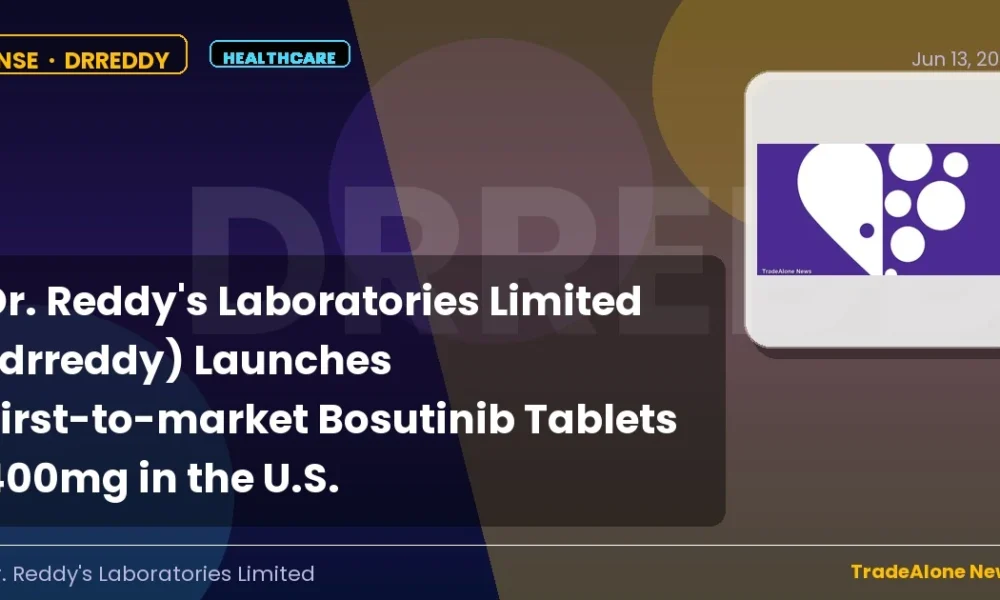 Dr. Reddy's Laboratories Limited Drreddy First-to-market Launch