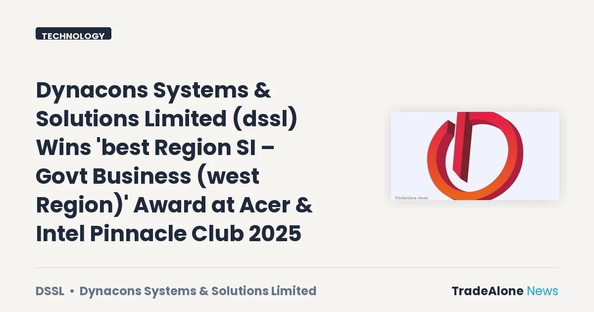 Dynacons Systems & Solutions Limited DSSL Pinnacle Club 2025