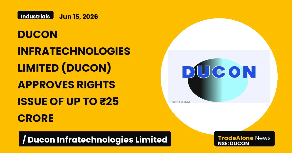 Ducon Infratechnologies Limited DUCON Rights Issue