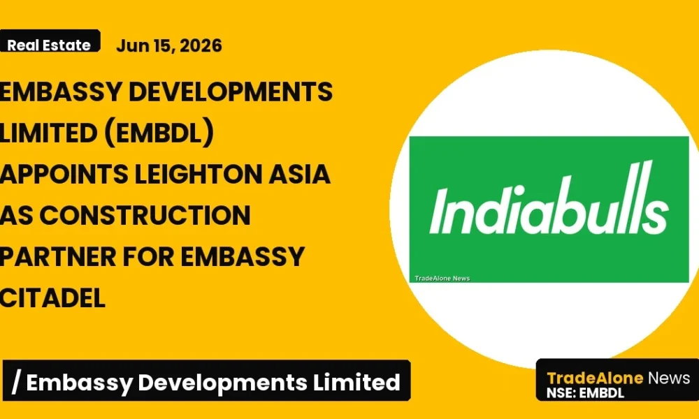 Embassy Developments Limited EMBDL Construction Partner