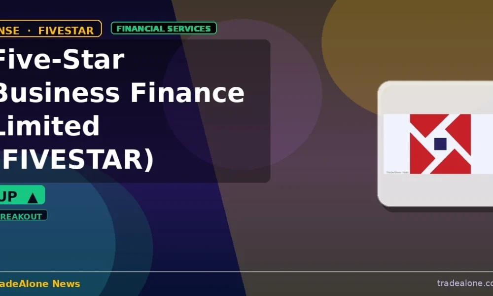 Five-Star Business Finance Limited FIVESTAR breaks out