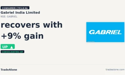 Gabriel India Limited GABRIEL recovers