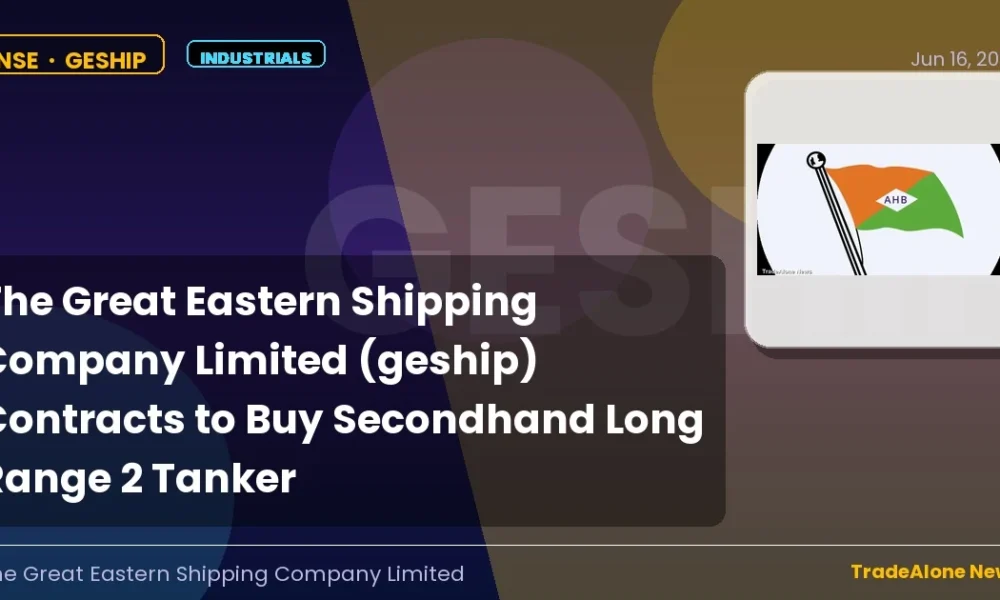 The Great Eastern Shipping Company Limited Geship Q2 FY27 Tanker Contract