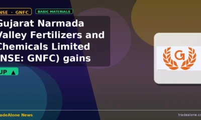 Gujarat Narmada Valley Fertilizers and Chemicals Limited NSE: GNFC gains 8% intraday