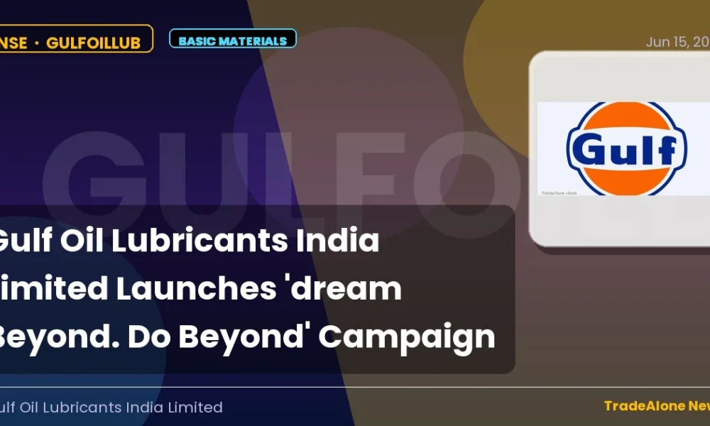 Gulf Oil Lubricants India Limited Gulfoillub June 2026 Campaign