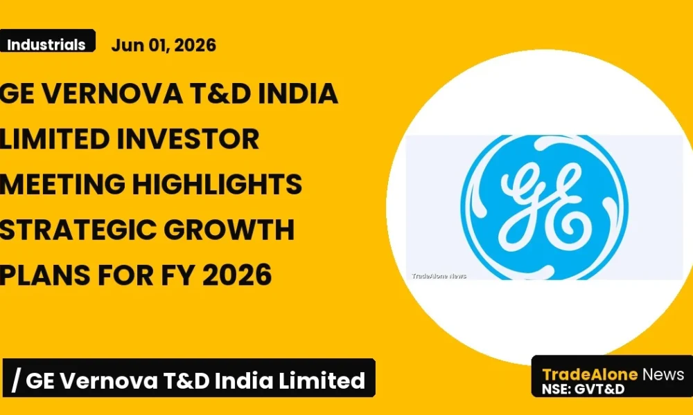 Ge Vernova T&D India Limited GVT&D FY 2026 Investor Meeting