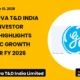 Ge Vernova T&D India Limited GVT&D FY 2026 Investor Meeting