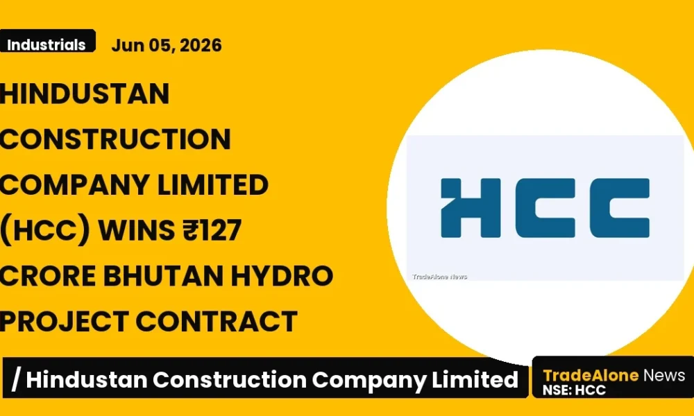 Hindustan Construction Company Limited HCC FY26 Bhutan Hydro Contract