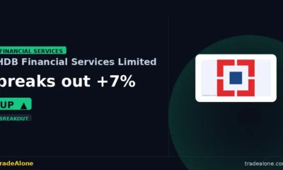 HDB Financial Services Limited HDBFS breaks out