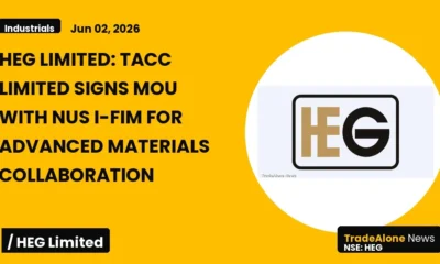 Heg Limited TACC Limited NSE MOU NUS I-FIM Advanced Materials