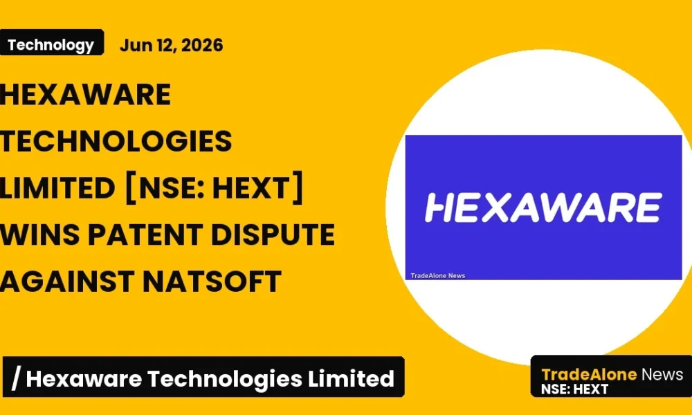 Hexaware Technologies Limited NSE HEXT Patent Dismissal June 2026