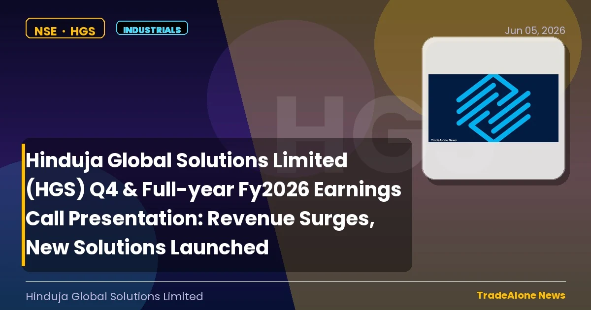 Hinduja Global Solutions Limited HGS Q4 Fy2026 Results