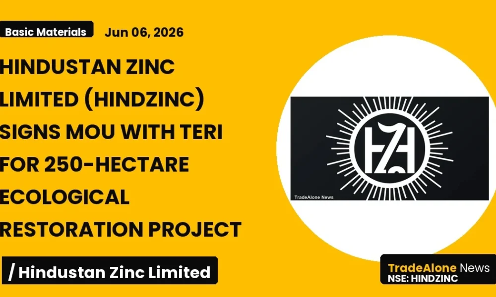 Hindustan Zinc Limited Hindzinc 250-hectare Ecological Restoration Project