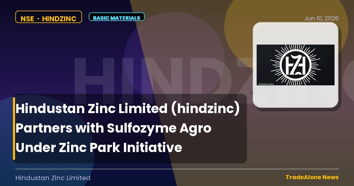 Hindustan Zinc Limited Hindzinc Partnership with Sulfozyme Agro