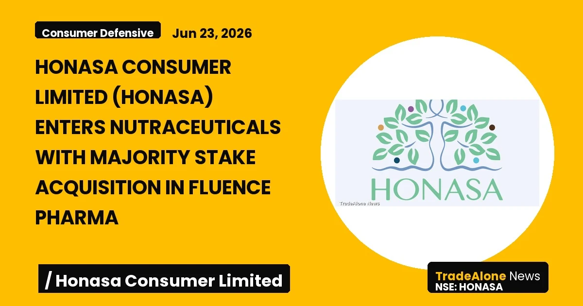 Honasa Consumer Limited Honasa Q2 FY26 Nutraceuticals