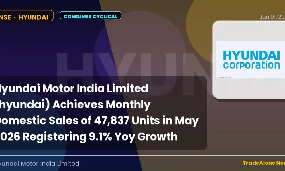 Hyundai Motor India Limited Hyundai May 2026 Sales