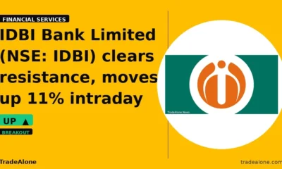 IDBI Bank Limited NSE IDBI clears resistance
