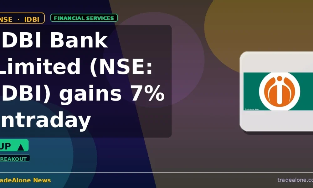 IDBI Bank Limited NSE IDBI gains