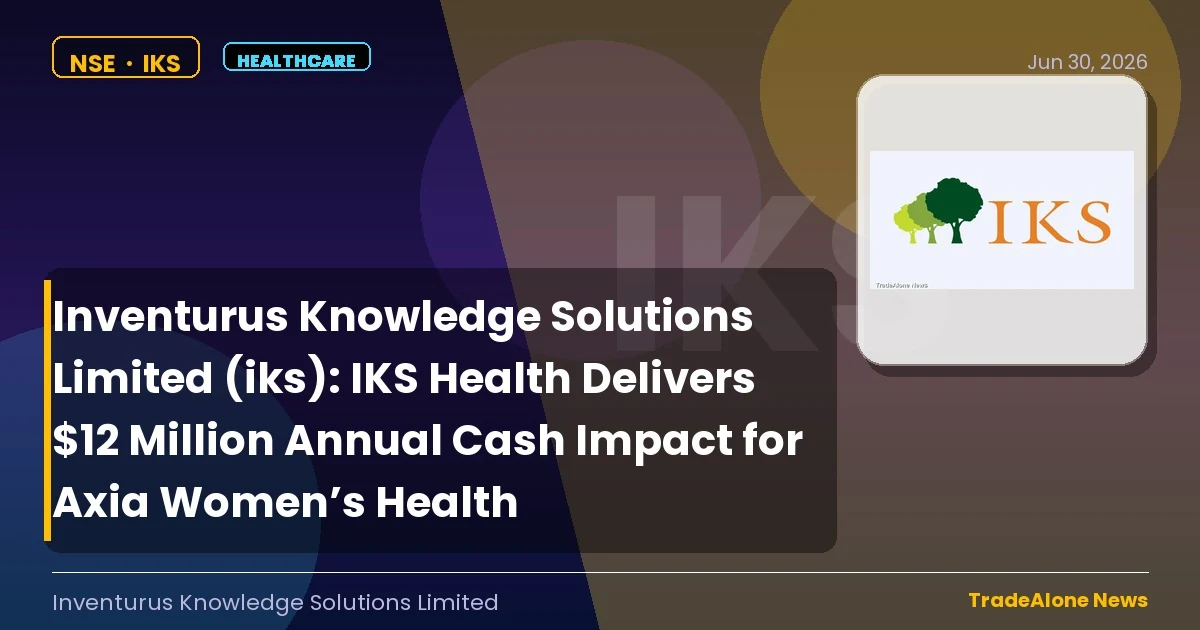 Inventurus Knowledge Solutions Limited IKS Q2 FY27 IKS Health Axia Women’s Health Partnership