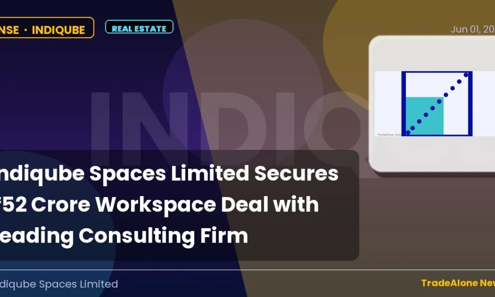 Indiqube Spaces Limited Indiqube June 2026 Workspace Deal
