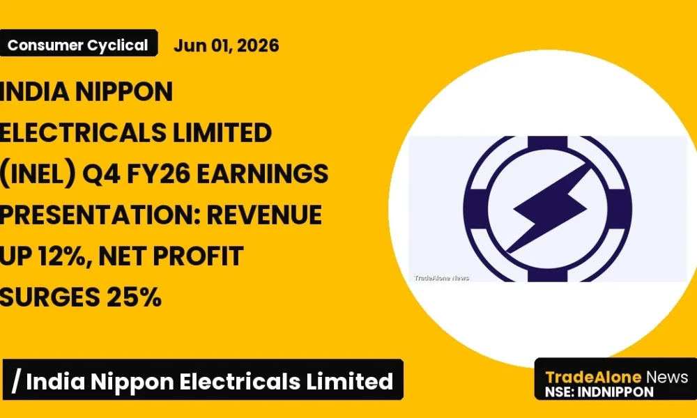 India Nippon Electricals Limited INEL Q4 FY26 Earnings