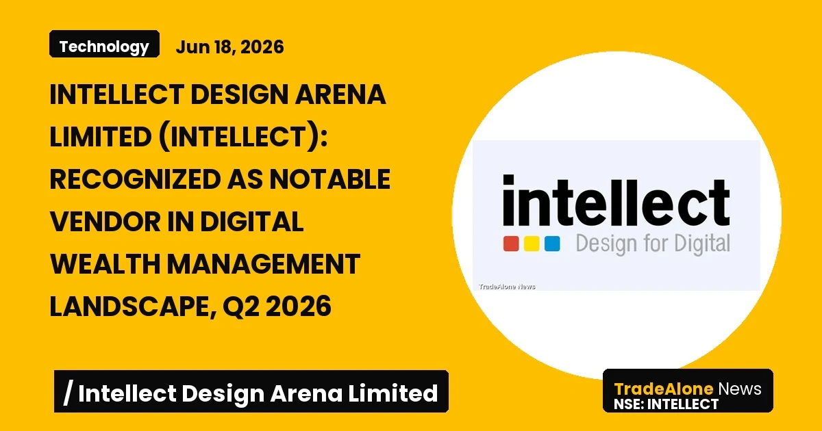 Intellect Design Arena Limited Intellect Q2 2026