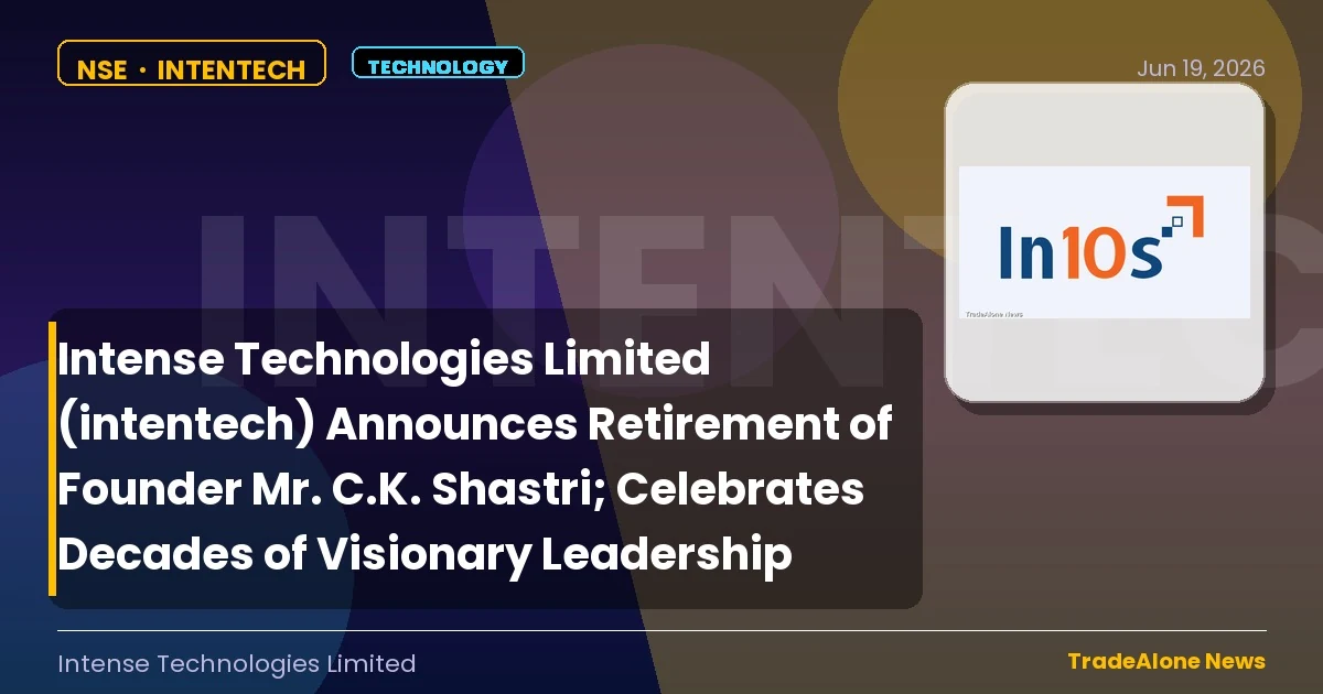Intense Technologies Limited Intentech Retirement Q2 FY26