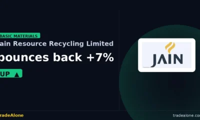 Jain Resource Recycling Limited JAINREC bounces back