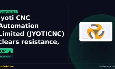 Jyoti CNC Automation Limited JYOTICNC clears resistance