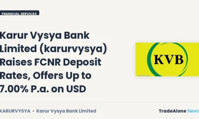 Karur Vysya Bank Limited Karurvysya FCNR Rate Increase June 2026