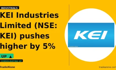 KEI Industries Limited NSE KEI pushes higher