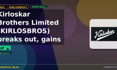 Kirloskar Brothers Limited KIRLOSBROS breaks out